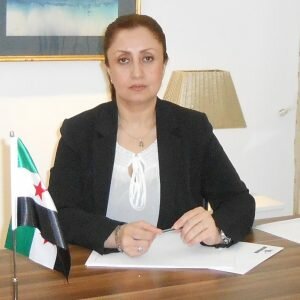 مزن مرشد عضو المكتب السياسي تيار الغد السوري