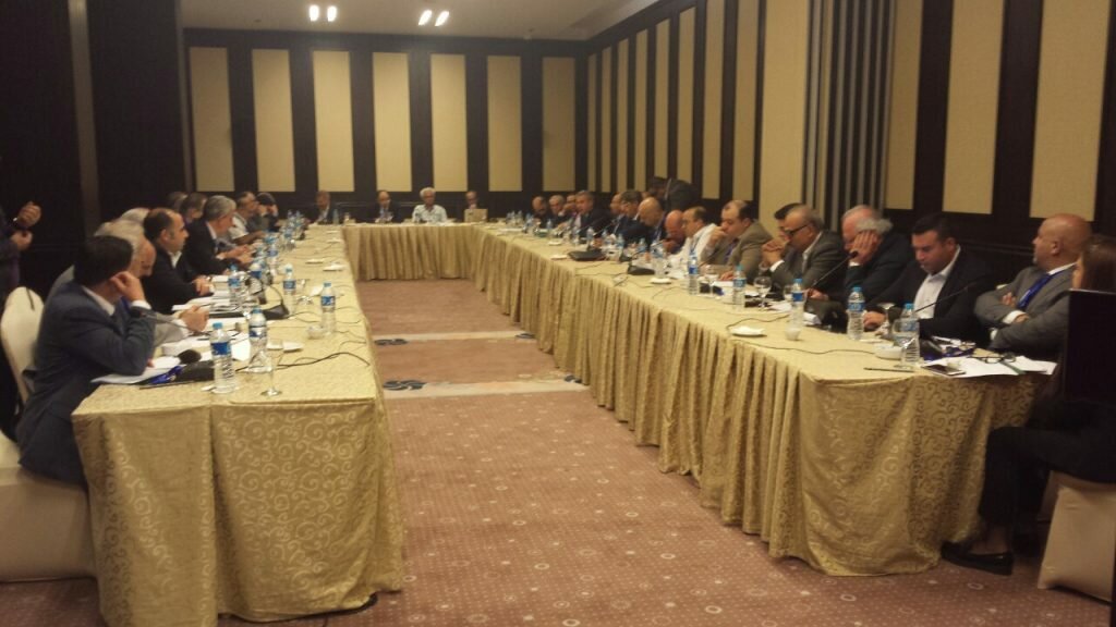 الحضور في الملتقى التشاوري للقوى الديمقراطية في سوريا القاهرة 03052017