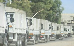 النظام يواصل قصف الغوطة فيما دخلتها قافلة مساعدات بموجب اتفاق…