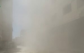 غارات عنيفة على عين ترما والمجلس المحلي يعلنها بلدة منكوبة