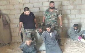 مقاتل بالجيش العربي السوري يعدم خمسة مدنيين عزل في دير…