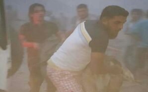 عشرات الضحايا بقصف من طائرة مجهولة حي القصور الخاضع لسيطرة…