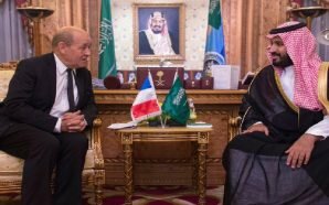 لودريان يبحث الأزمة اللبنانية مع الأمير محمد بن سلمان