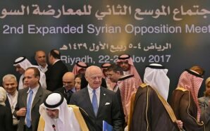 اتفاق المعارضة السورية في الرياض على اختيار وفد موحد إلى…