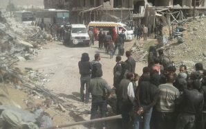 حركة أحرار الشام تجلي مقاتليها من حرستا بموجب اتفاق مع…