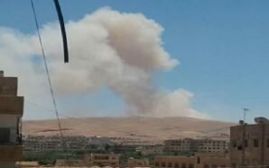 انفجارات ضخمة وحرائق هائلة في مستودعات صواريخ سكود بالقطيفة