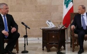 لافرينتييف يبحث المبادرة الروسية لإعادة اللاجئين إلى سوريا في بيروت…