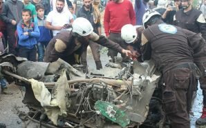 انفجار سيارة مفخخة في إدلب والدفاع المدني ينجح بتفكيك عبوة…