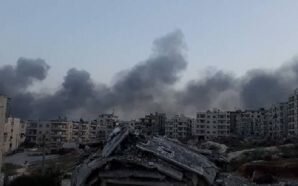 مدينة إدلب تشهد موجة نزوح غير مسبوقة عقب غارات أدت…