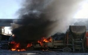 عشرات القتلى والمصابين بانفجار مفخخة في تل أبيض وقوات النظام…