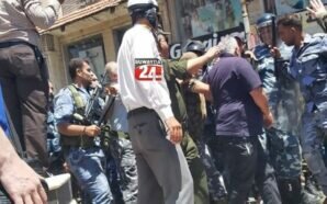 مليشيات مرتزقة تقمع متظاهرين شاركوا في بعض الاحتجاجات الشعبية في مدينة السويداء - 15 حزيران 2020